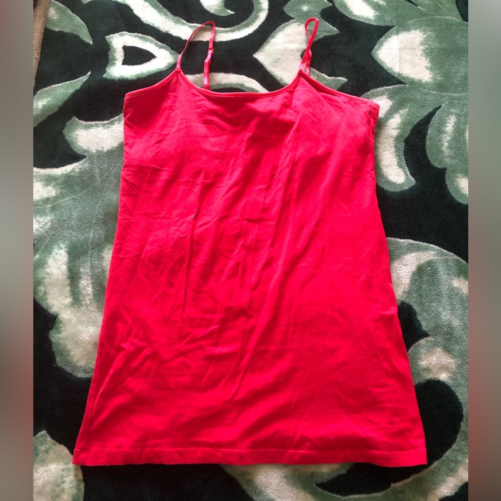 Sexy Women’s Red Spaghetti Strap Tank Top